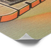 Poster Cape May, New Jersey - Scènes de grandes lettres (Coin)