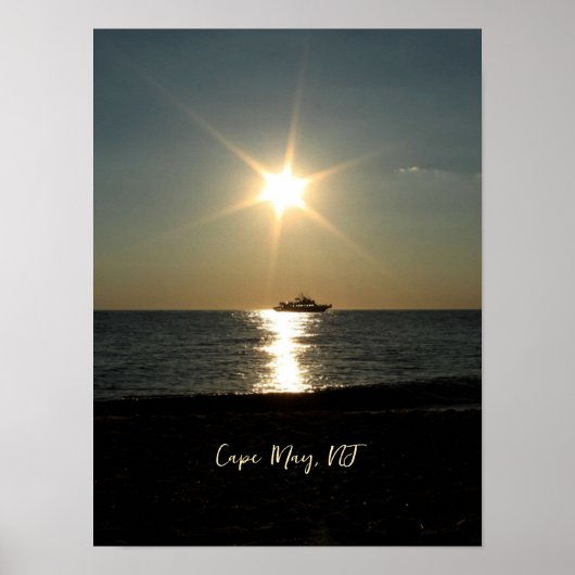 Poster - Cape May, NJ (Voorkant)