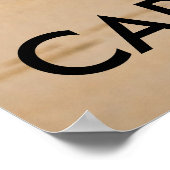 Poster Cape Ocean, VILLE DU CAP (Coin)