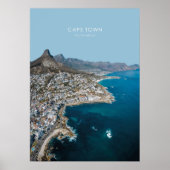 Poster Cape Town, Afrique du Sud (Devant)