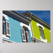 Poster Cape Town Bo-Kaap Architecture South Africa SA (Devant)