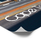 Poster Cape Town City View ZA Afrique du Sud (Coin)