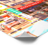 Poster Cape Town Cityscape Architecture Afrique du Sud (Coin)