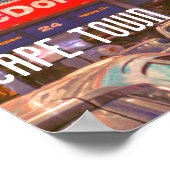 Poster Cape Town Cityscape Architecture Afrique du Sud (Coin)