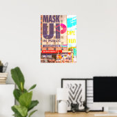 Poster Cape Town Cityscape Architecture Afrique du Sud (Bureau à domicile)