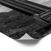 Poster Cape Town Cityscape Table Mountain Afrique du Sud (Coin)