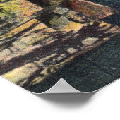 Poster Capilano Canyon Vue sur la piscine Saumon (Coin)