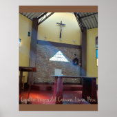 Poster Capilla Virgen del Carmen, Comas, Lima, Perú (Devant)