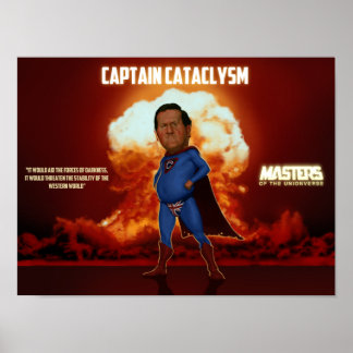 Poster Capitaine Cataclysme