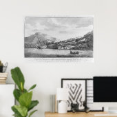 Poster Capitaine Cook ayant été naufragé (Bureau à domicile)