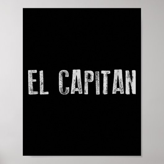 Poster Capitaine de bateau El Catan (Devant)