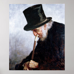 Poster Capitaine de la mer à la retraite du Massachusetts