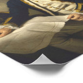 Poster Capitaine de portrait de James Cook (Coin)