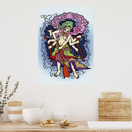 Poster Capitaine de Spider (Cuisine)