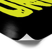 Poster Capitaine de tennis surtravaillé et sous-traité (Coin)