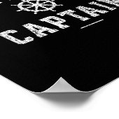 Poster Capitaine de Yacht Rock (Coin)