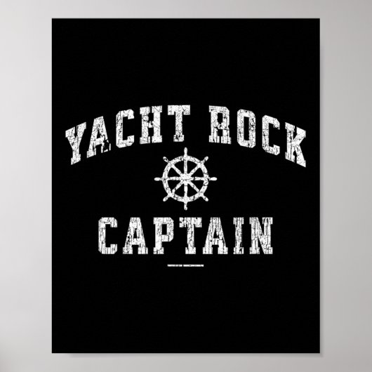 Poster Capitaine de Yacht Rock (Devant)