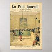 Poster Capitaine Dreyfus devant la cour martiale (Devant)