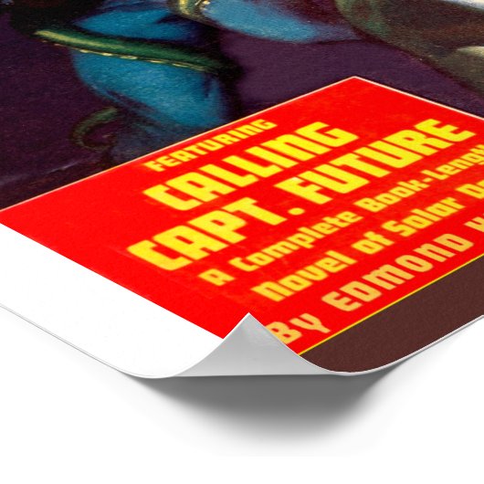 Poster Capitaine Futur #1 (Coin)