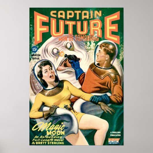 Poster Capitaine Future (Devant)