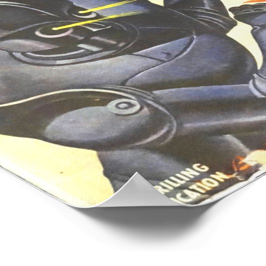 Poster Capitaine Future — Les triomphes de l'avenir du ca (Coin)