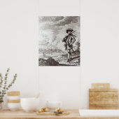 Poster Capitaine Henry Morgan au sac (Cuisine)