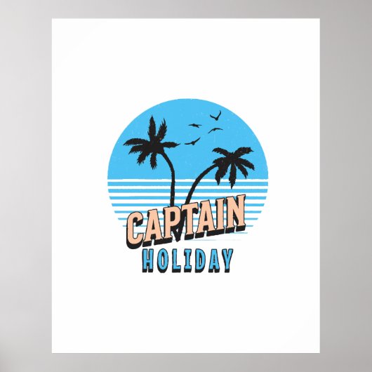 Poster Capitaine Holiday (Devant)