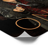 Poster Capitaine Hook Comic Sunset (Coin)