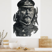 Poster Capitaine John Smith, HMS Titanic (Cuisine)