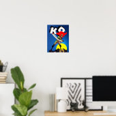 Poster Capitaine K.O. (Bureau à domicile)