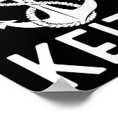 Poster Capitaine Keith Bateau Ancre Bateau Bateau Yacht (Coin)