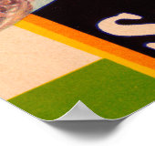 Poster Capitaine Kid Brand Saumon Étiquette - Seattle, WA (Coin)