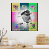 Poster Capitaine Pop Art Smith de RMS Titanic (Cuisine)