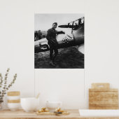 Poster Capitaine Rickenbacker (Cuisine)