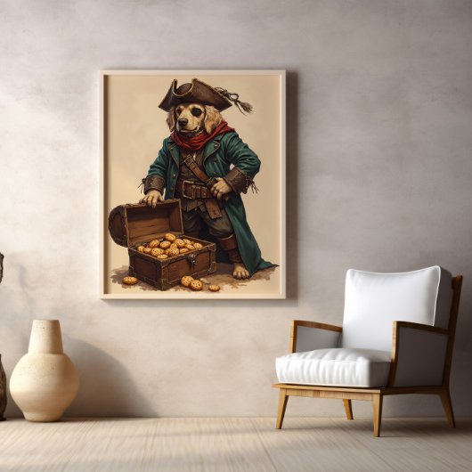 Poster Capitaine Sniffbeard : Bacon avant l'or toujours