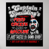 Poster Capitaine Spaulding Fried Chicken Essence (Devant)