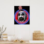 Poster Capitaine Spaulding pour le président Sid Haig (Cuisine)