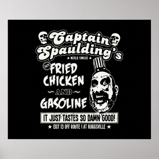 Poster Capitaine Spauldings (Devant)