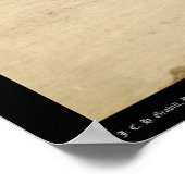 Poster Capitaine Taylor et 70 Scouts indiens SD 1891 (Coin)