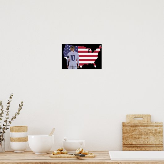 Poster Capitaine USA (Cuisine)