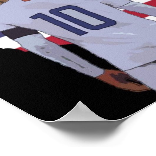 Poster Capitaine USA (Coin)