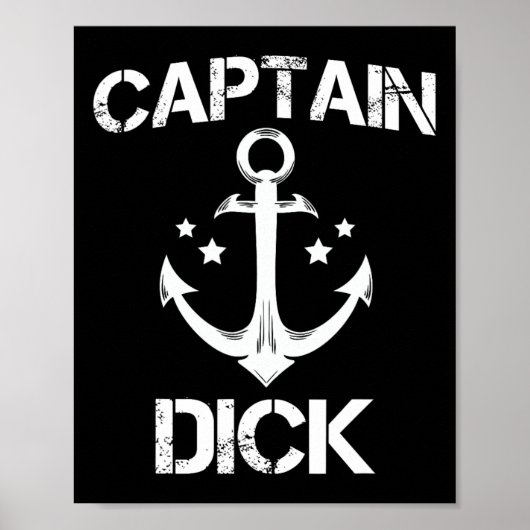 Poster Capitaine Willy Funny Anniversaire Nom personnalis (Devant)
