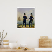 Poster Capitaines, plaque 5 de 'Costume de la Royal Navy (Cuisine)
