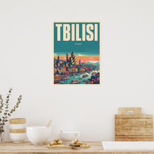 Poster Capitale de la Géorgie de Tbilissi, Cadeaux souven