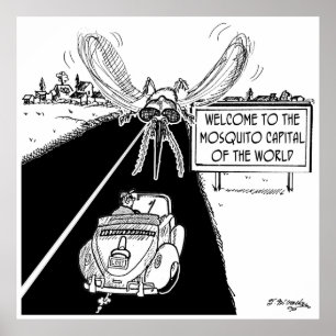 Poster Capitale mondiale des moustiques