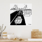 Poster Capitale mondiale des moustiques (Cuisine)