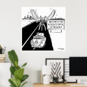 Poster Capitale mondiale des moustiques (Bureau à domicile)