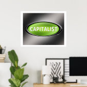 Poster Capitaliste (Bureau à domicile)
