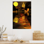 Poster Capitol-Aigle-Drapeau-W-O-Rayon-Soleil-Set-2 (Cuisine)