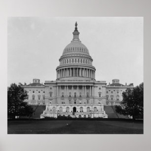 Poster Capitol américain